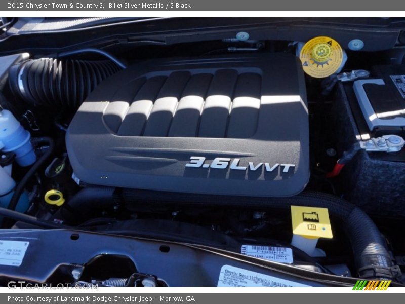 Billet Silver Metallic / S Black 2015 Chrysler Town & Country S