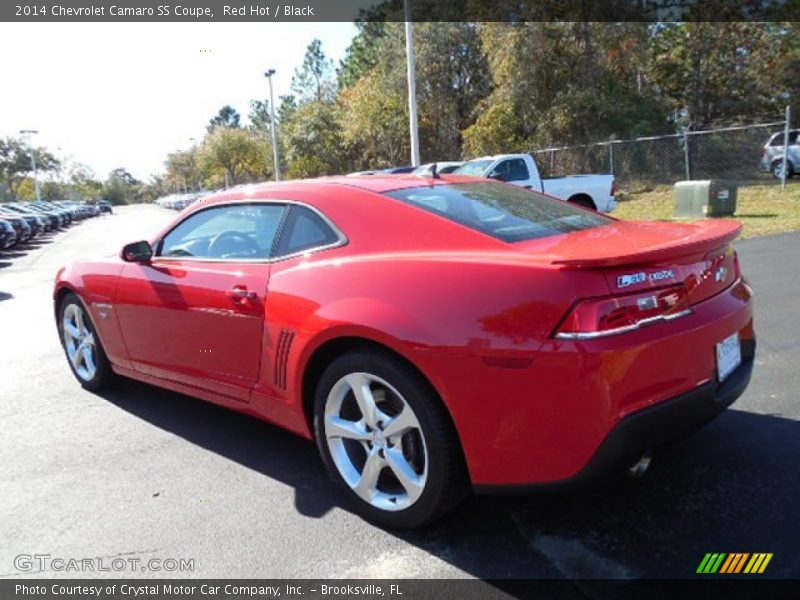 Red Hot / Black 2014 Chevrolet Camaro SS Coupe