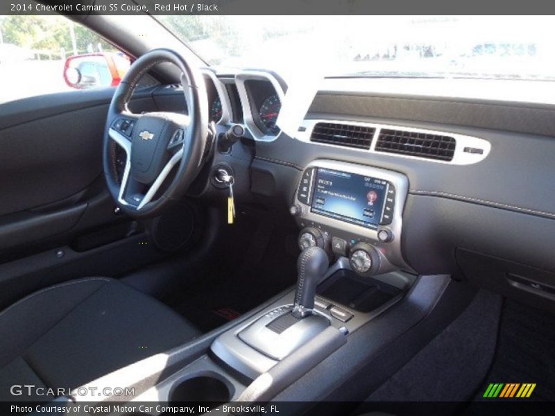 Red Hot / Black 2014 Chevrolet Camaro SS Coupe