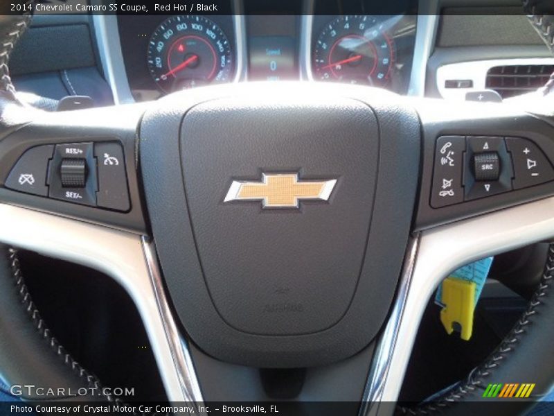 Red Hot / Black 2014 Chevrolet Camaro SS Coupe