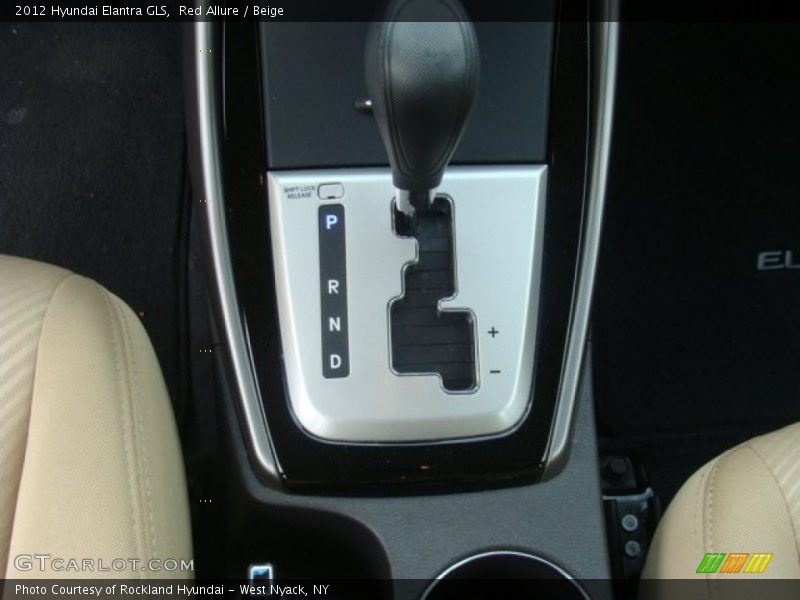 Red Allure / Beige 2012 Hyundai Elantra GLS