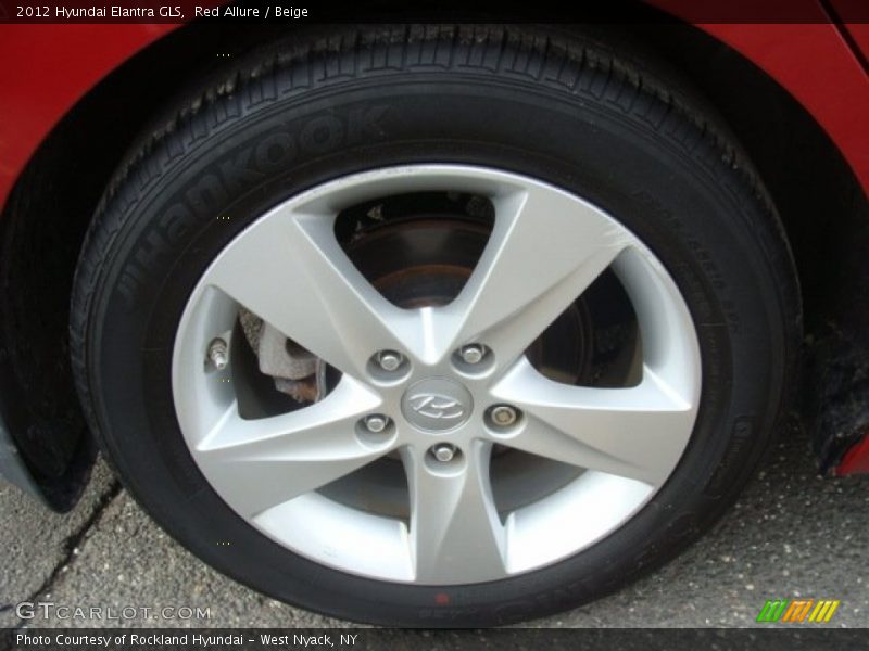 Red Allure / Beige 2012 Hyundai Elantra GLS