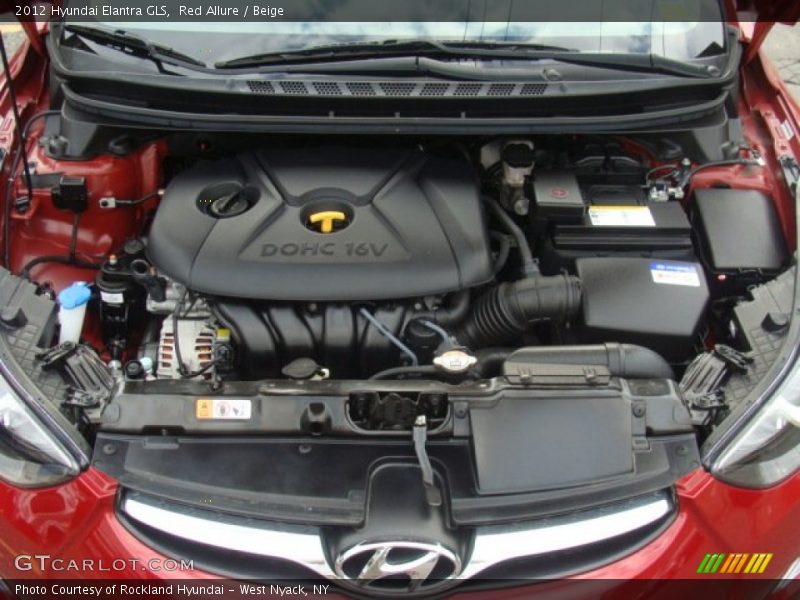 Red Allure / Beige 2012 Hyundai Elantra GLS