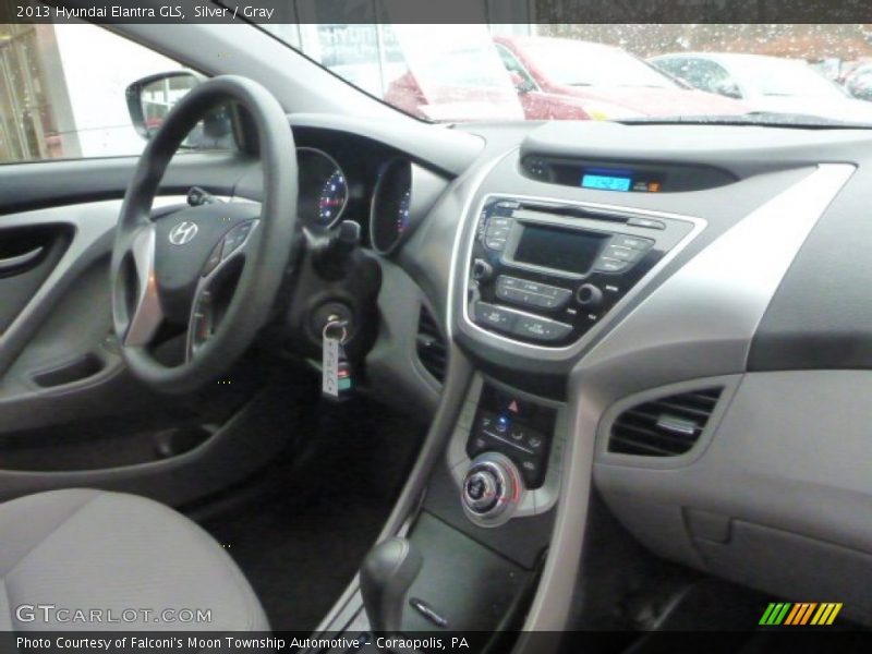 Silver / Gray 2013 Hyundai Elantra GLS