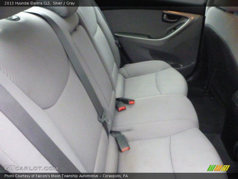 Silver / Gray 2013 Hyundai Elantra GLS