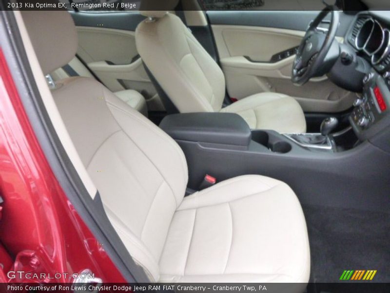 Remington Red / Beige 2013 Kia Optima EX