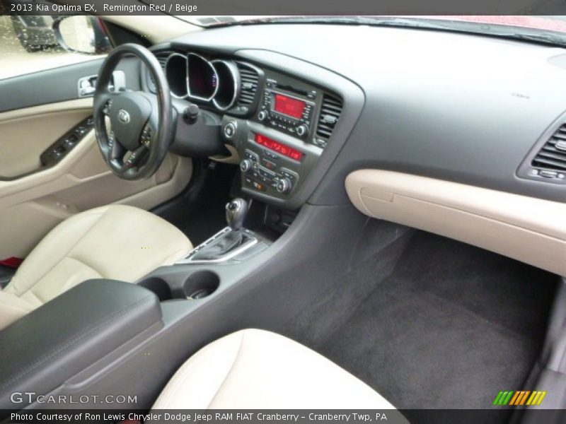 Remington Red / Beige 2013 Kia Optima EX