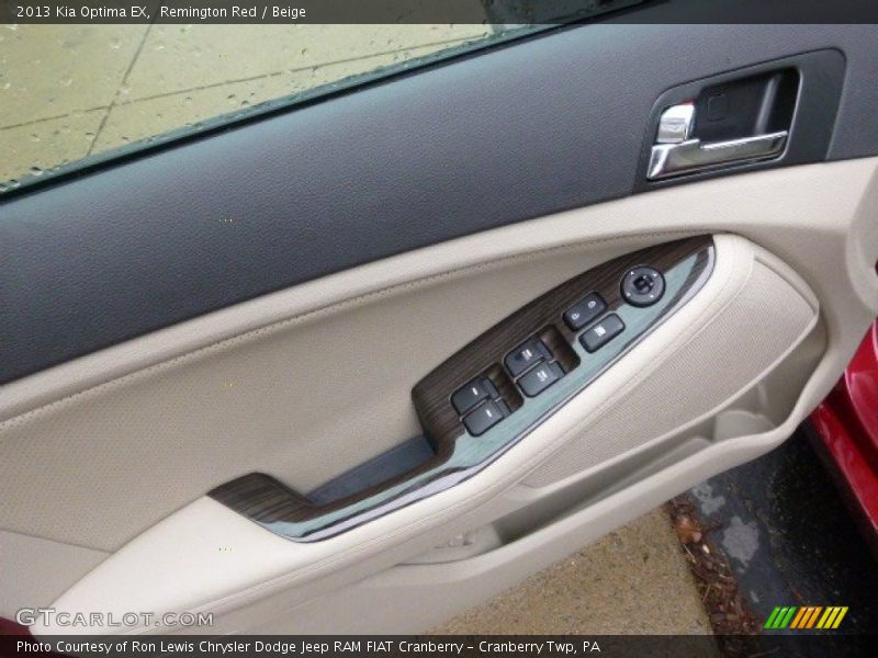 Remington Red / Beige 2013 Kia Optima EX