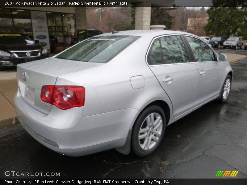 Reflex Silver Metallic / Anthracite 2007 Volkswagen Jetta 2.5 Sedan