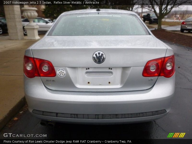 Reflex Silver Metallic / Anthracite 2007 Volkswagen Jetta 2.5 Sedan