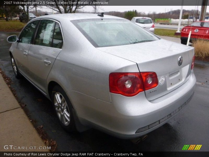 Reflex Silver Metallic / Anthracite 2007 Volkswagen Jetta 2.5 Sedan