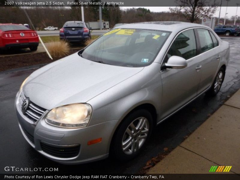 Reflex Silver Metallic / Anthracite 2007 Volkswagen Jetta 2.5 Sedan