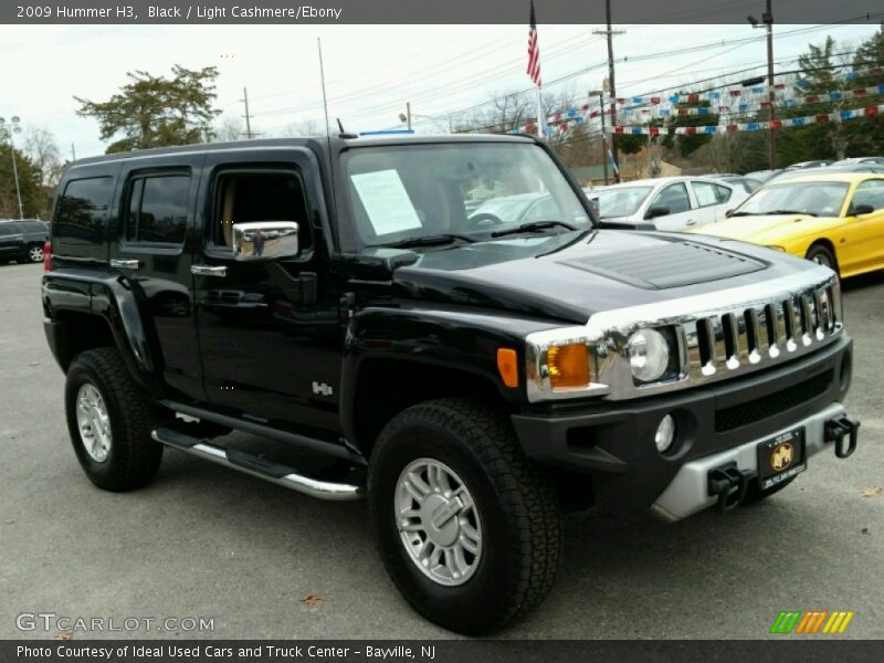 Black / Light Cashmere/Ebony 2009 Hummer H3