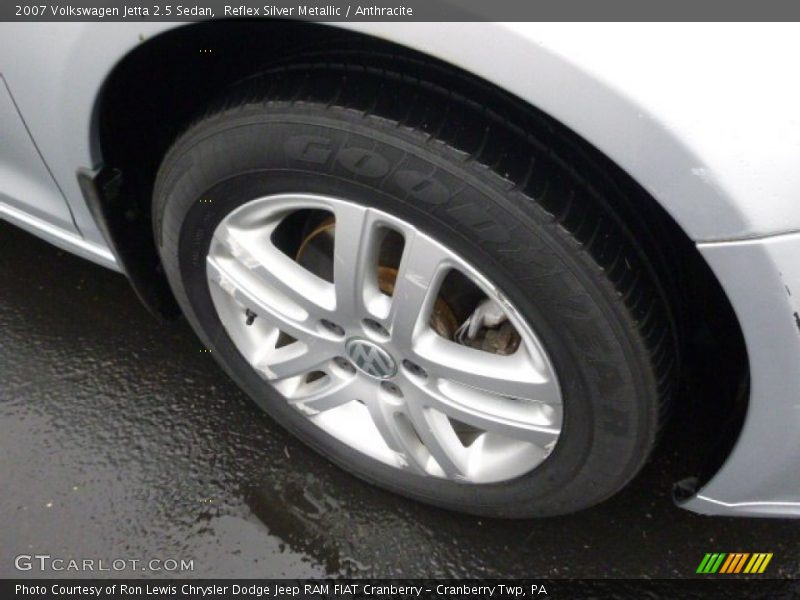 Reflex Silver Metallic / Anthracite 2007 Volkswagen Jetta 2.5 Sedan