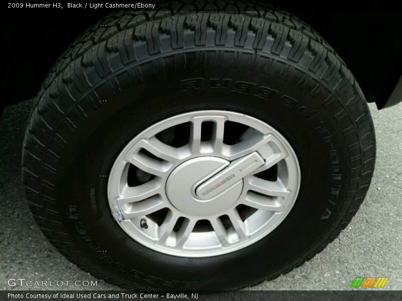 Black / Light Cashmere/Ebony 2009 Hummer H3