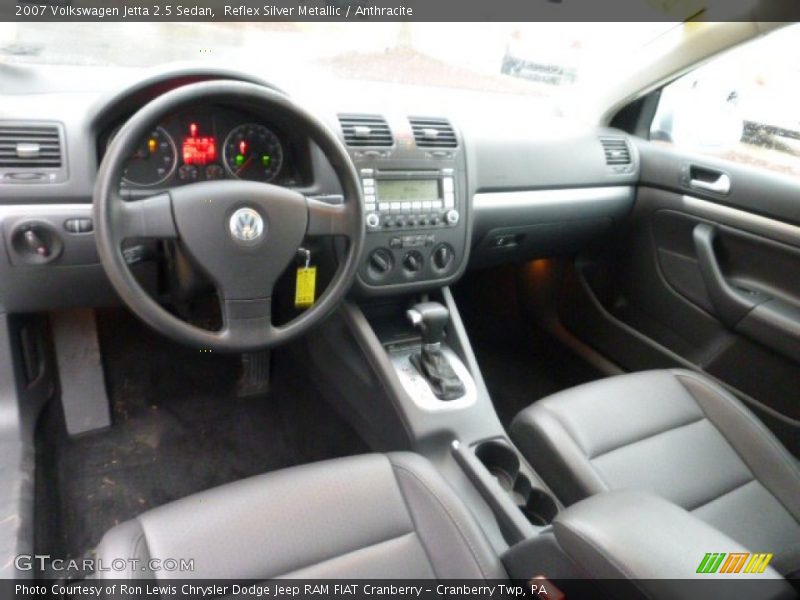 Reflex Silver Metallic / Anthracite 2007 Volkswagen Jetta 2.5 Sedan