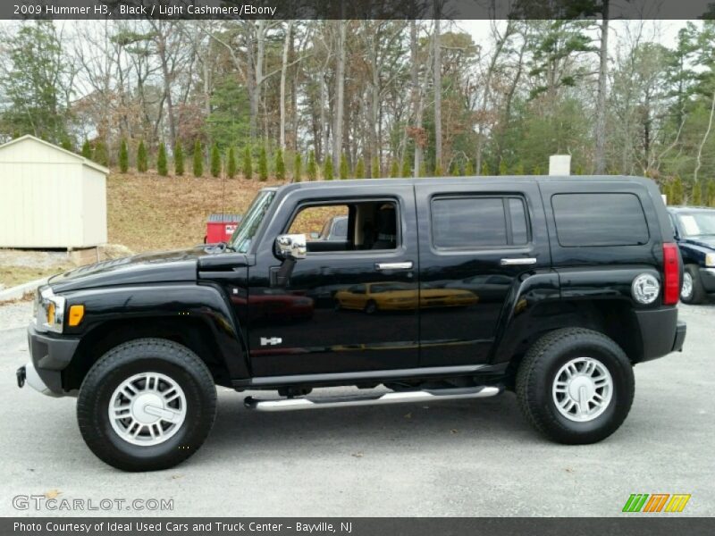 Black / Light Cashmere/Ebony 2009 Hummer H3