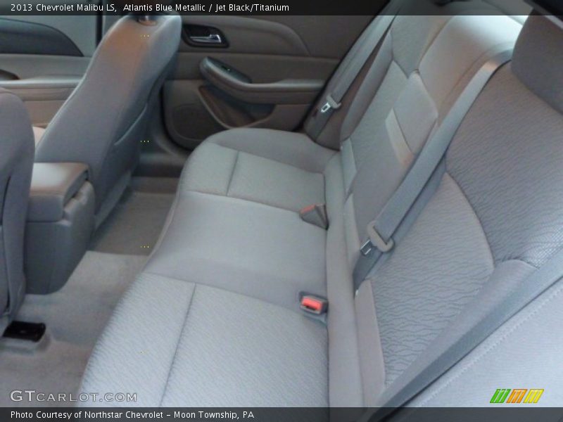 Atlantis Blue Metallic / Jet Black/Titanium 2013 Chevrolet Malibu LS