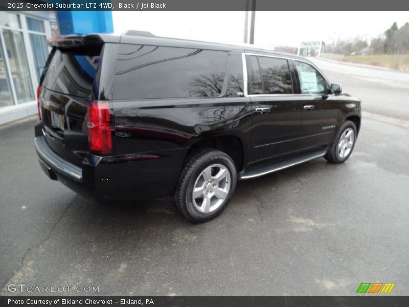Black / Jet Black 2015 Chevrolet Suburban LTZ 4WD