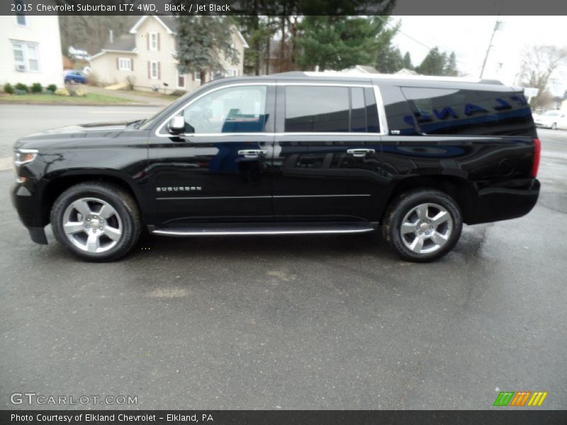Black / Jet Black 2015 Chevrolet Suburban LTZ 4WD