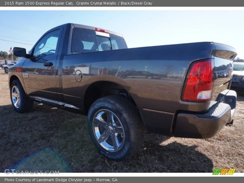 Granite Crystal Metallic / Black/Diesel Gray 2015 Ram 1500 Express Regular Cab