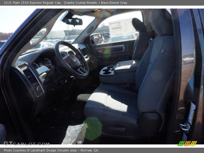 Granite Crystal Metallic / Black/Diesel Gray 2015 Ram 1500 Express Regular Cab