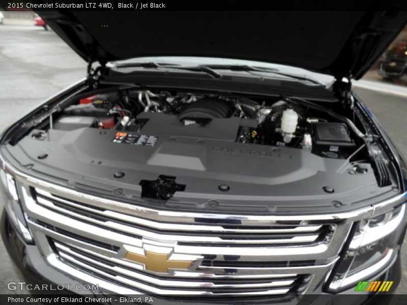Black / Jet Black 2015 Chevrolet Suburban LTZ 4WD