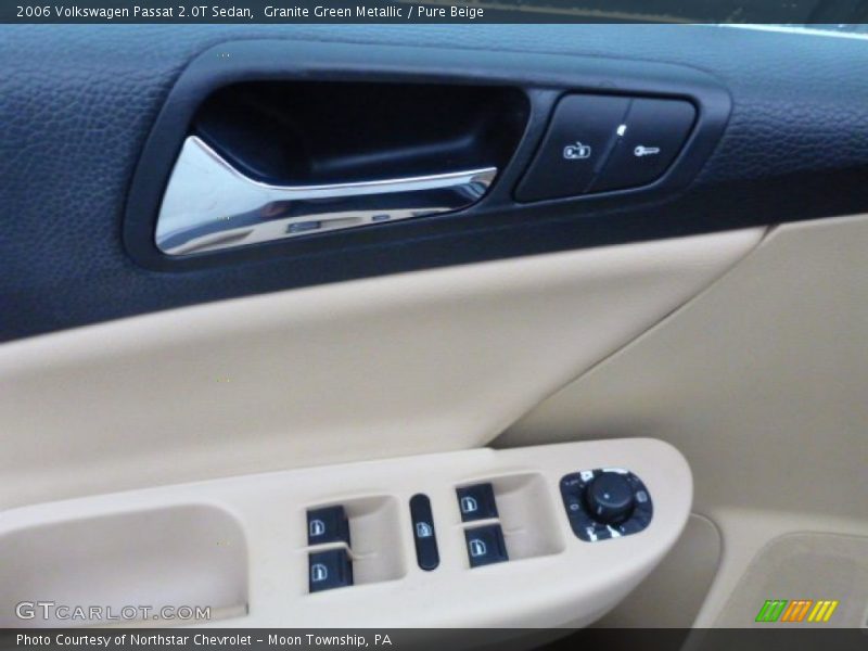 Granite Green Metallic / Pure Beige 2006 Volkswagen Passat 2.0T Sedan