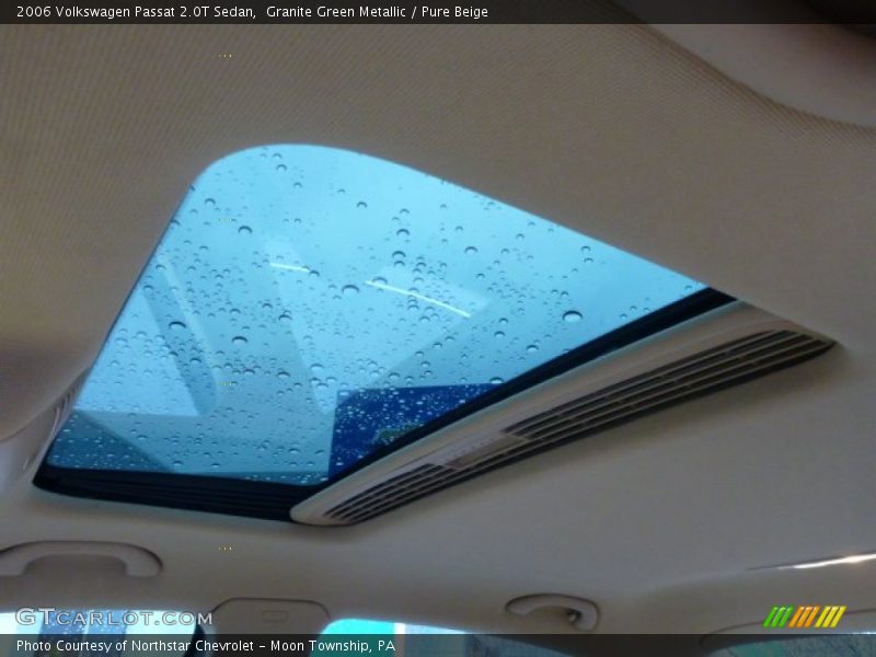 Granite Green Metallic / Pure Beige 2006 Volkswagen Passat 2.0T Sedan