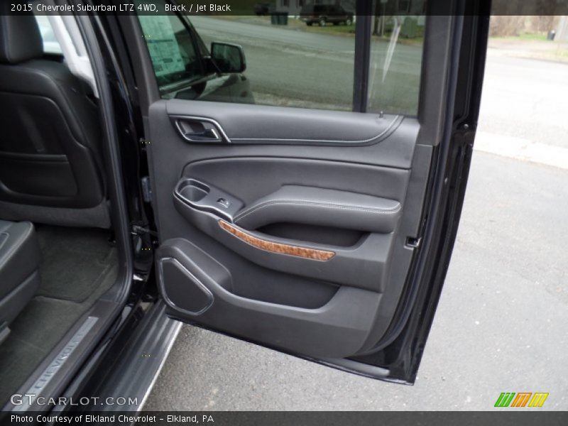 Black / Jet Black 2015 Chevrolet Suburban LTZ 4WD