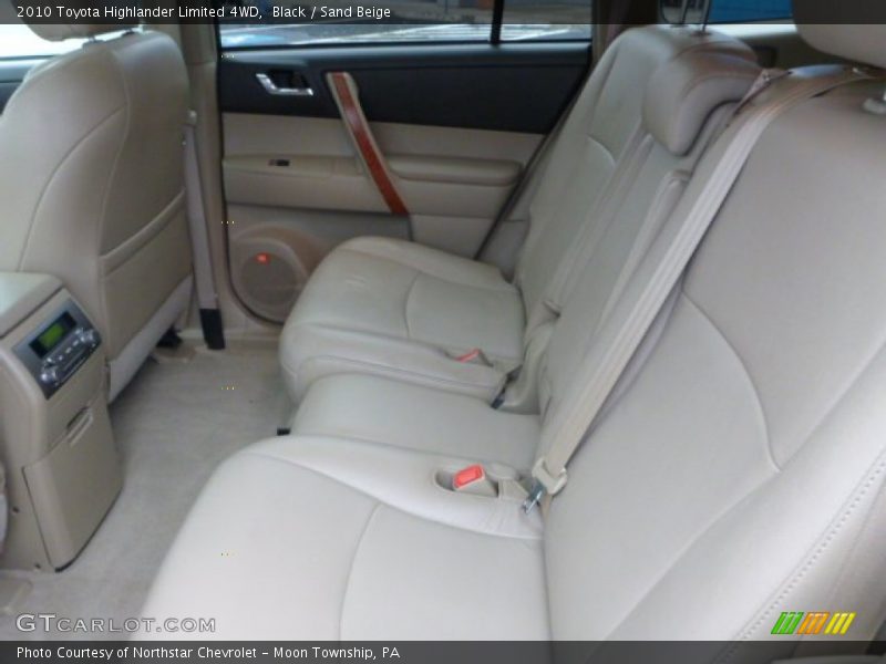 Black / Sand Beige 2010 Toyota Highlander Limited 4WD