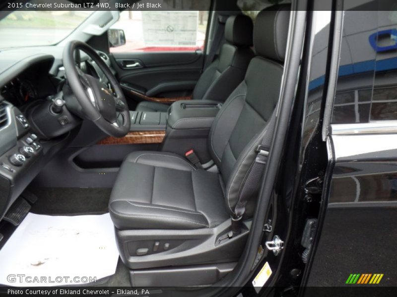 Black / Jet Black 2015 Chevrolet Suburban LTZ 4WD