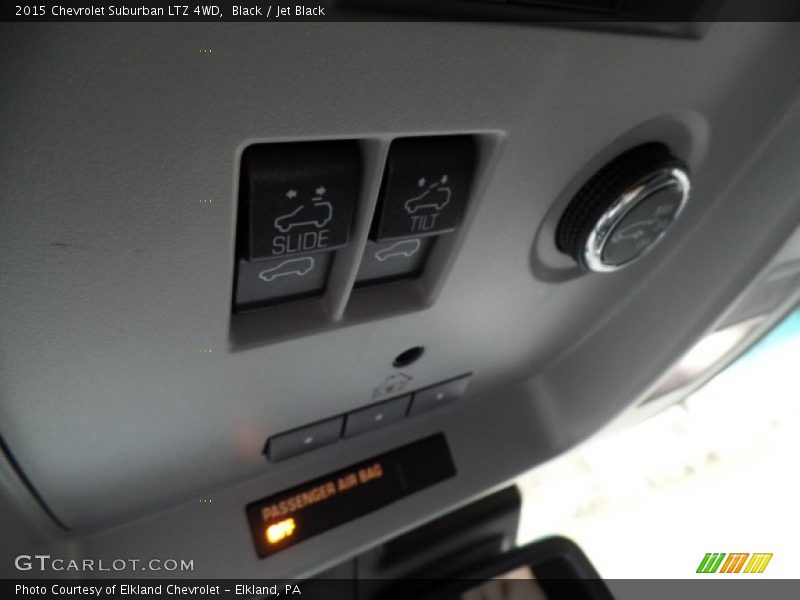 Black / Jet Black 2015 Chevrolet Suburban LTZ 4WD