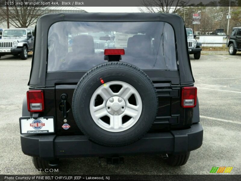Black / Black 2015 Jeep Wrangler Sport 4x4