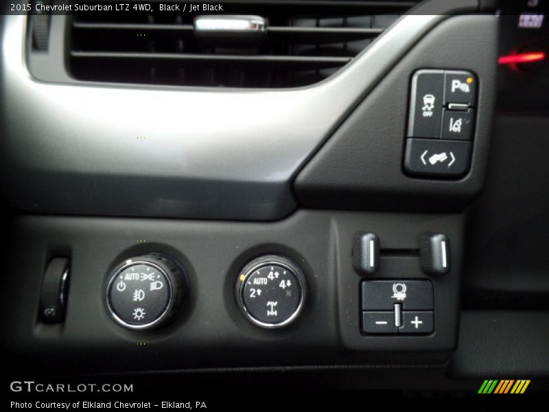 Black / Jet Black 2015 Chevrolet Suburban LTZ 4WD