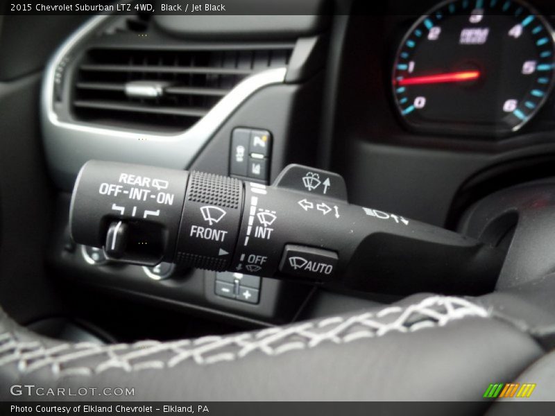 Black / Jet Black 2015 Chevrolet Suburban LTZ 4WD