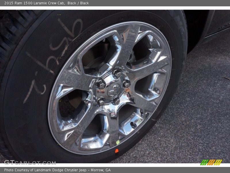 Black / Black 2015 Ram 1500 Laramie Crew Cab