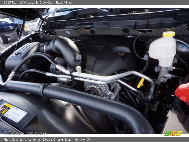 Black / Black 2015 Ram 1500 Laramie Crew Cab