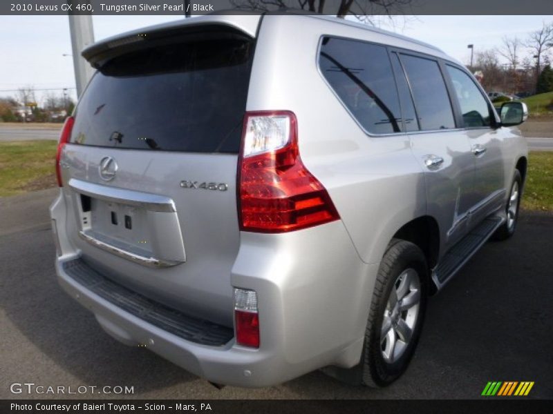 Tungsten Silver Pearl / Black 2010 Lexus GX 460