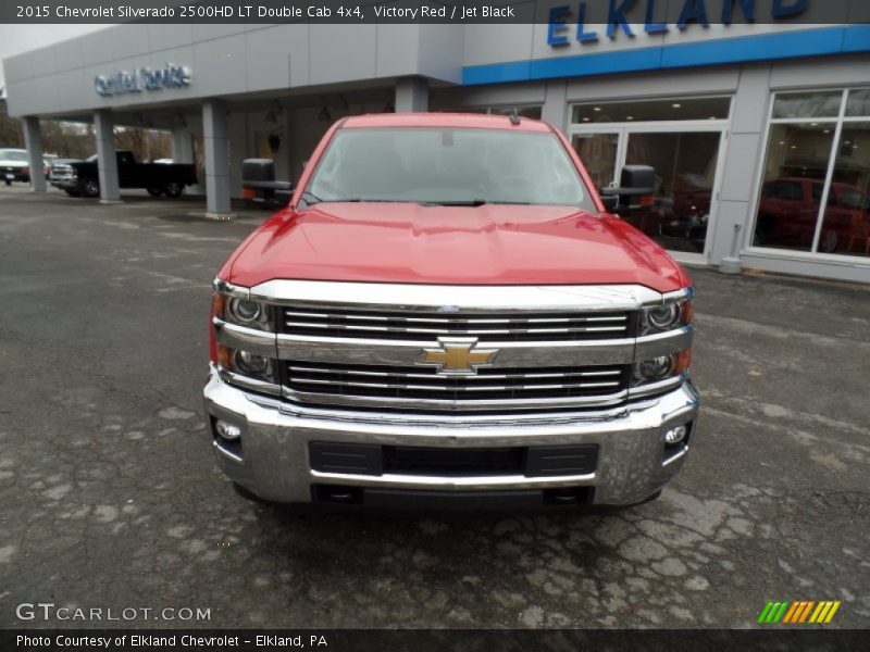 Victory Red / Jet Black 2015 Chevrolet Silverado 2500HD LT Double Cab 4x4