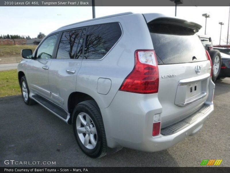 Tungsten Silver Pearl / Black 2010 Lexus GX 460