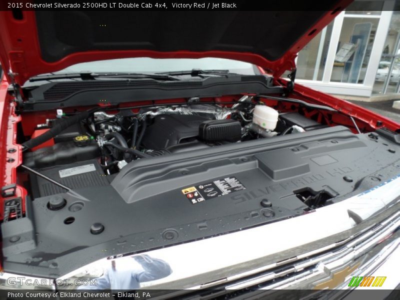 Victory Red / Jet Black 2015 Chevrolet Silverado 2500HD LT Double Cab 4x4