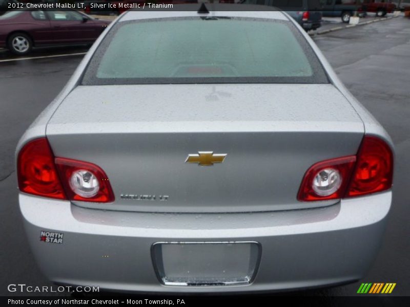 Silver Ice Metallic / Titanium 2012 Chevrolet Malibu LT