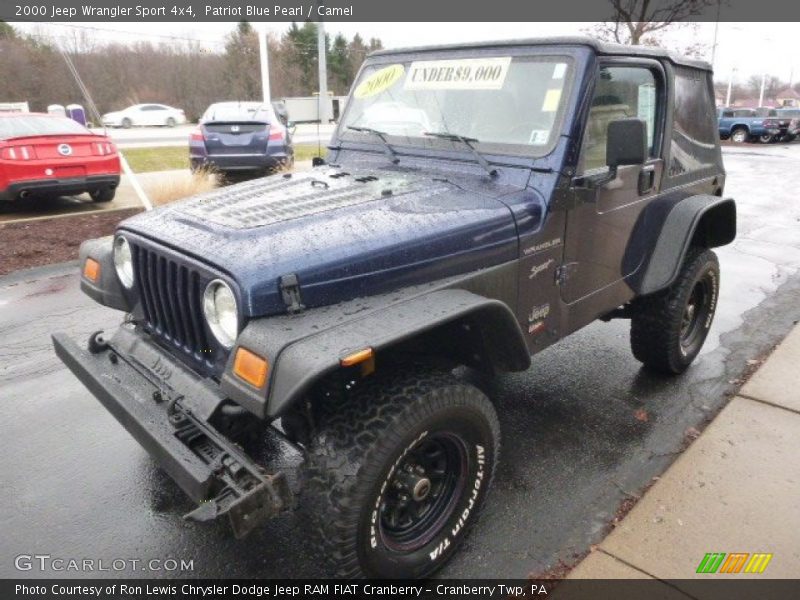 Front 3/4 View of 2000 Wrangler Sport 4x4