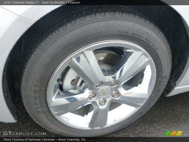 Silver Ice Metallic / Titanium 2012 Chevrolet Malibu LT