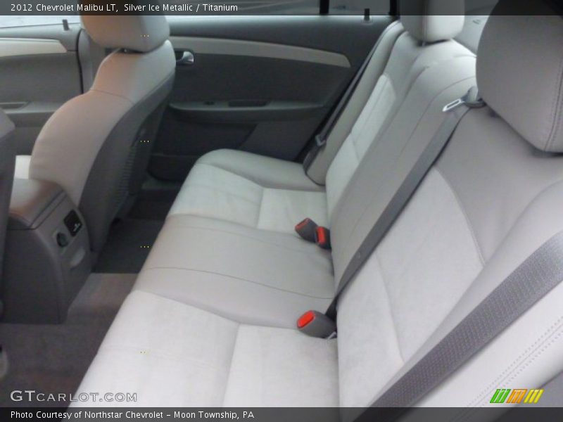 Silver Ice Metallic / Titanium 2012 Chevrolet Malibu LT