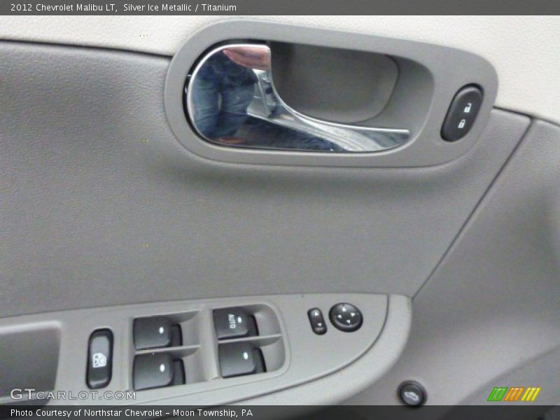 Silver Ice Metallic / Titanium 2012 Chevrolet Malibu LT