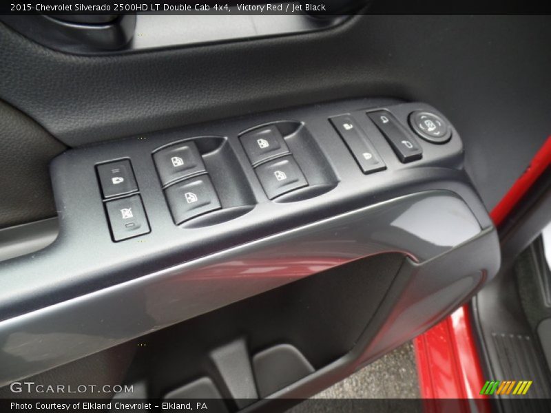 Victory Red / Jet Black 2015 Chevrolet Silverado 2500HD LT Double Cab 4x4