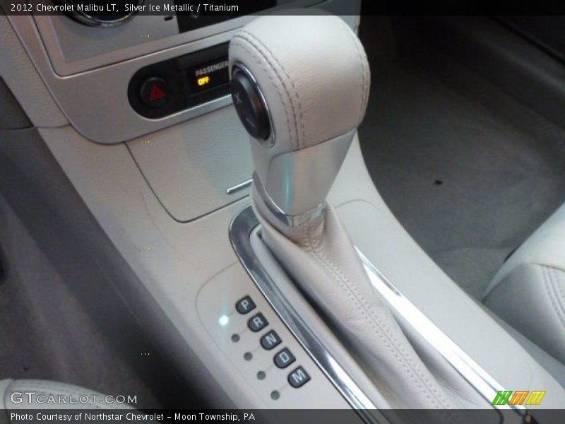 Silver Ice Metallic / Titanium 2012 Chevrolet Malibu LT