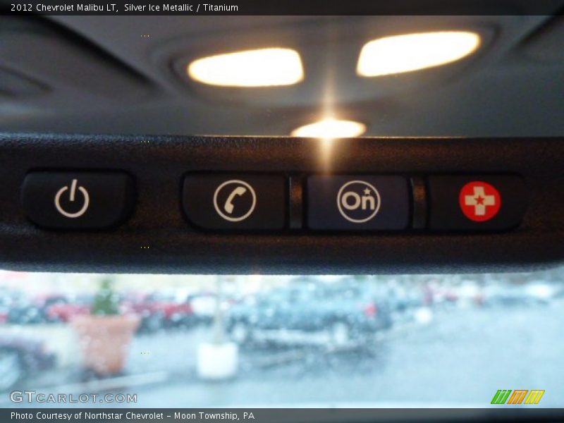 Silver Ice Metallic / Titanium 2012 Chevrolet Malibu LT
